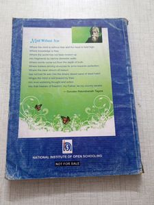 Nios Class 10 English Books