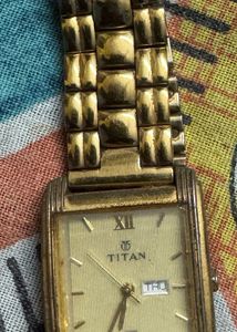 Titan Gold Watch