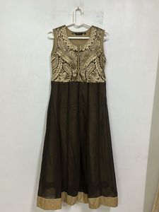 Elegant Embroidered Ethnic Dress