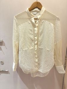 Elegant ELVI Cream Shirt