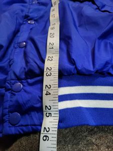 Blue Varsity Jacket - Alisa