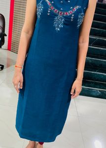 Zari Work Kurta💙