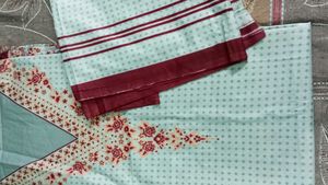 Style: Unstitched Cotton Suit
