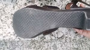 Denill Black Ankle Strap  Size 40