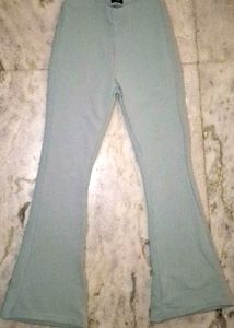 Light Blue Flared Leggings
