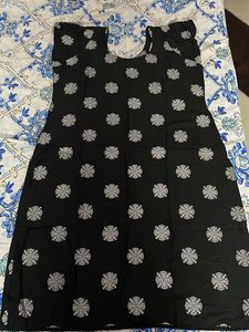 Navy BLUE Chicken Kurti