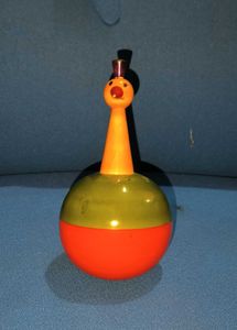 Vintage Clown Wobbler Toy
