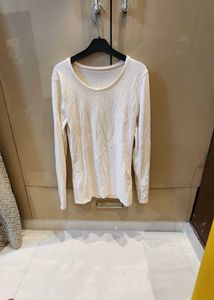 Mark &amp; Spencer&#39;s Creme thermal top