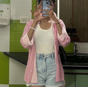 Pink Oversized shirt