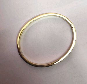 Anti Tarnish Gold &amp; Crystal Bangle