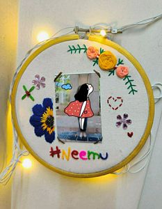 Customized Embroidery Hoops..✨♥️