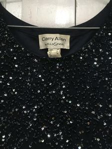 Vintage Beaded Sleeveless Top