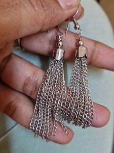 Chain Tassel Earrings