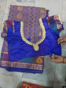 Beautiful Saree and Blouse Set