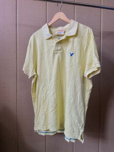 American Eagle Yellow Polo Shirt