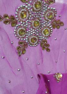 Elegant Purple Saree