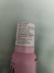 Hair Mousse For Volume And Hold