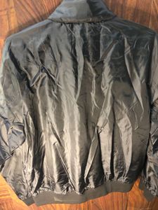 B&amp;C Black Trooper Jacket Men Size Large