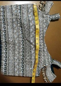 Petrol Colour Lehenga