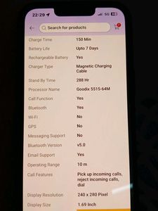 BOULT Drift BT Calling 1.69 HD Display