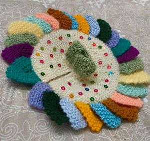 Handmade Knitted  thakur jee poshak