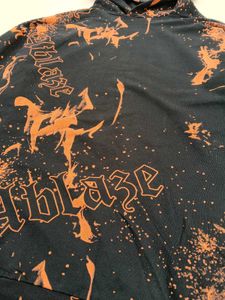 Unique Graphic Print Hoodie