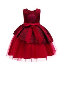 Hopscotch Red Sleeveless Floral Print party Dress