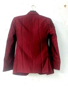 Maroon Suit &amp; Blazer