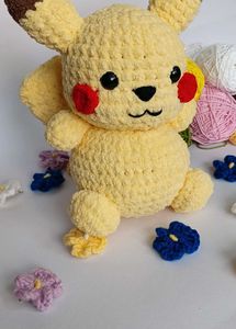 Crochet Pikachu Plush
