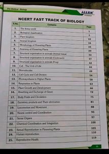 Biology Ncert Fast Track