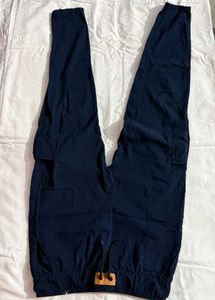 Navy Blue Lightweight Cargo Pants