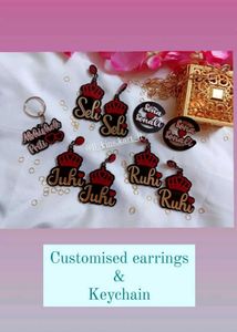 Customise Acrylic Jwellery