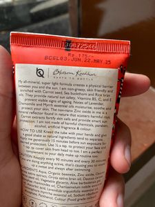 Blossom Kochaar Sunscreen