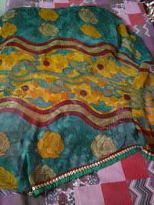Combo Of Two Chiffon Sarees