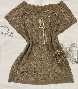 Standard Top With Bow Lace