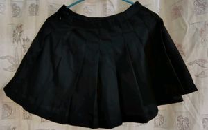 Black Pleated Skirt