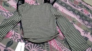 Plaid Top