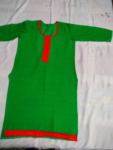 Green Kurti For Women
