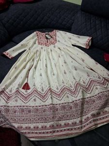 Elegant Embroidered Kurta Dress