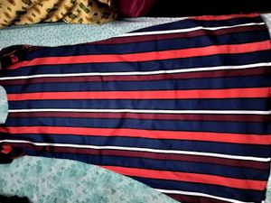 Striped Midi Dress