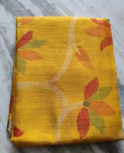 Mango Yellow Colour Saree