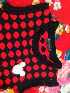 Cute Polka Wool  Dot Top