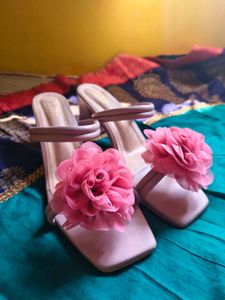 Floral Heels - Elegant Style