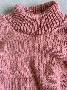 Cute Pink Knit Sweater