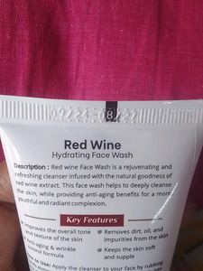 Globus Red Wine Facewash