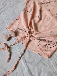 Tie Up Crop Top