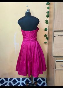 Hot Pink Tube Dress