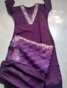 Elegant Embroidered Salwar Suit