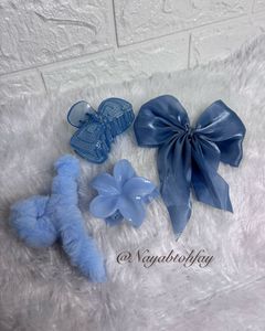 Blue Hair Clip Set🌊