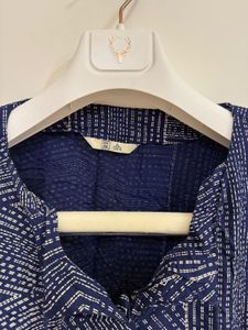 Navy blue DNMX top